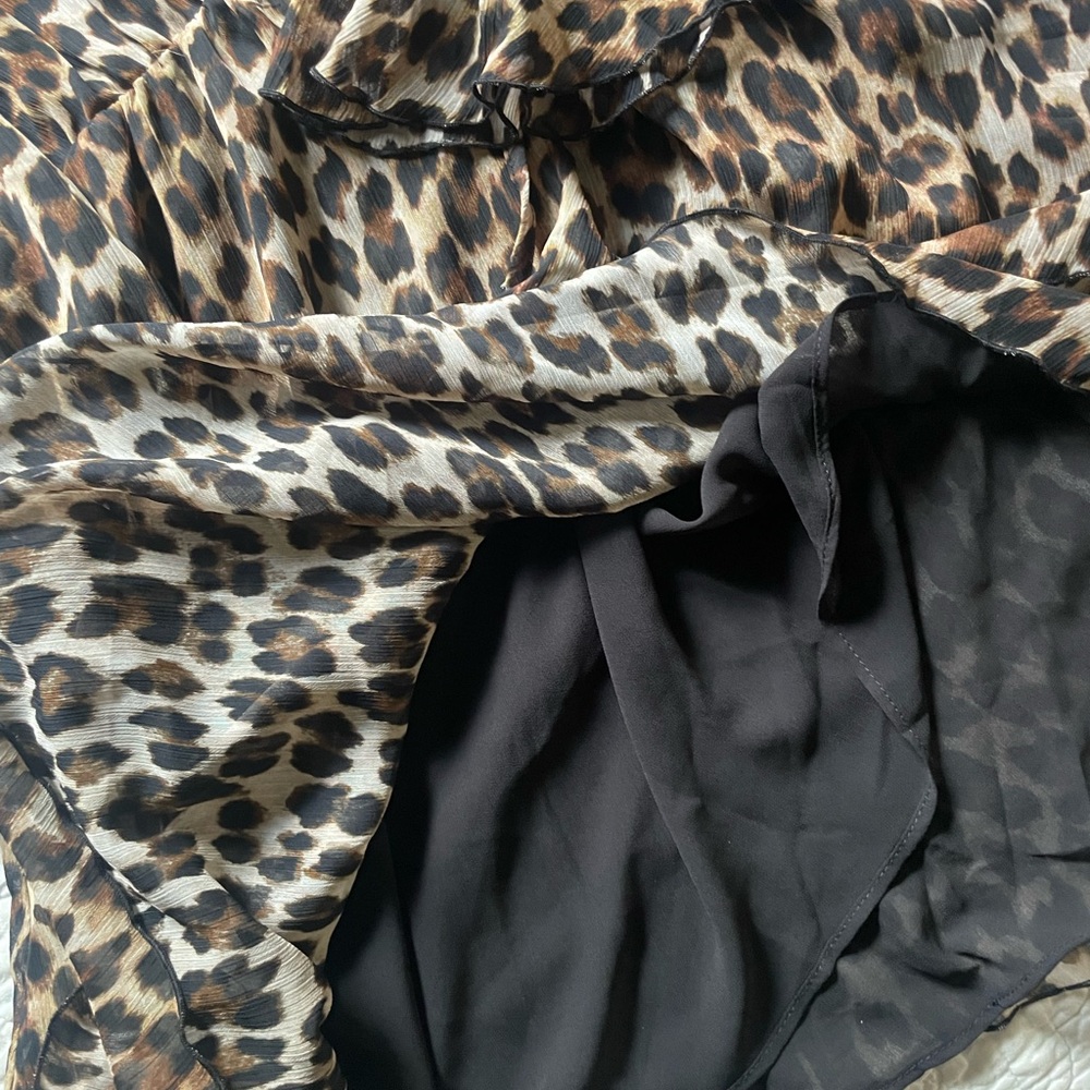 Mango Leopard Print Dress - Picture 4 of 4